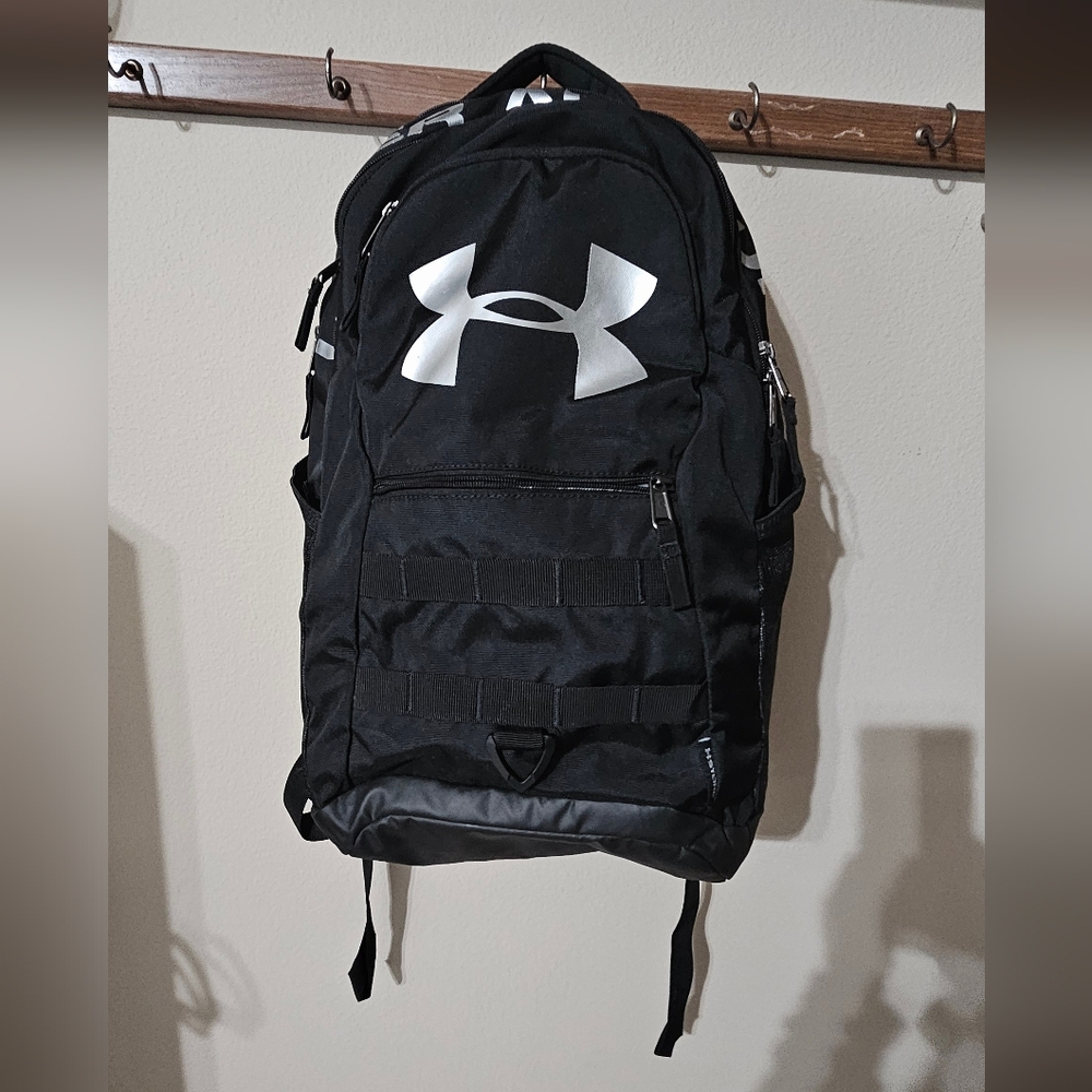 Under Armour Black and Silver Men's Backpack